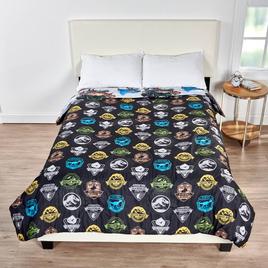Jurassic World Charts & Graphs Reversible Comforter Set