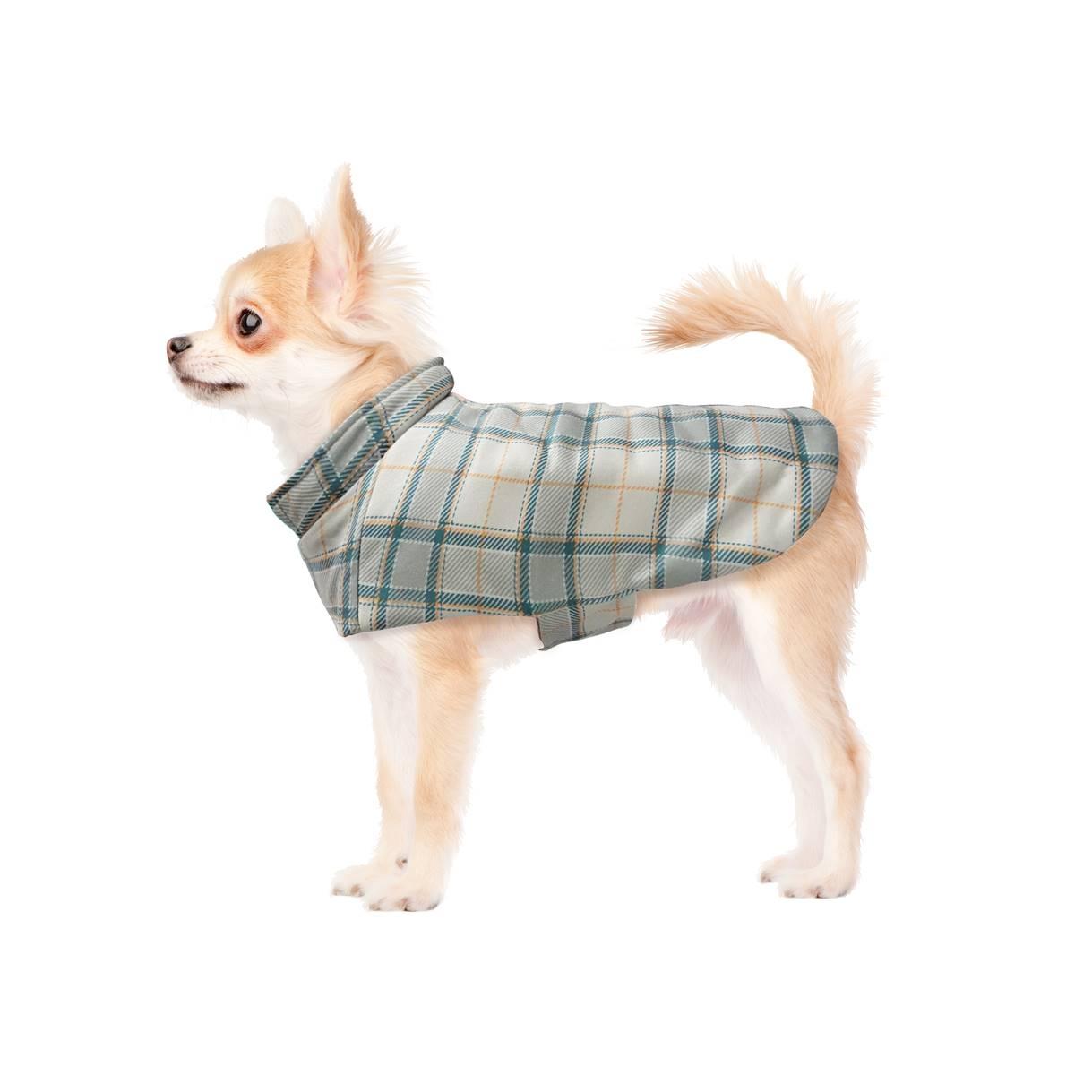 Best Furry Friends Harvest Plaid Pet Riding Jacket
