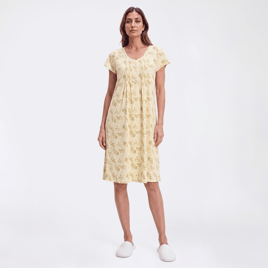 Womens Elizabeth & Nicole Henley Waltz Nightgown