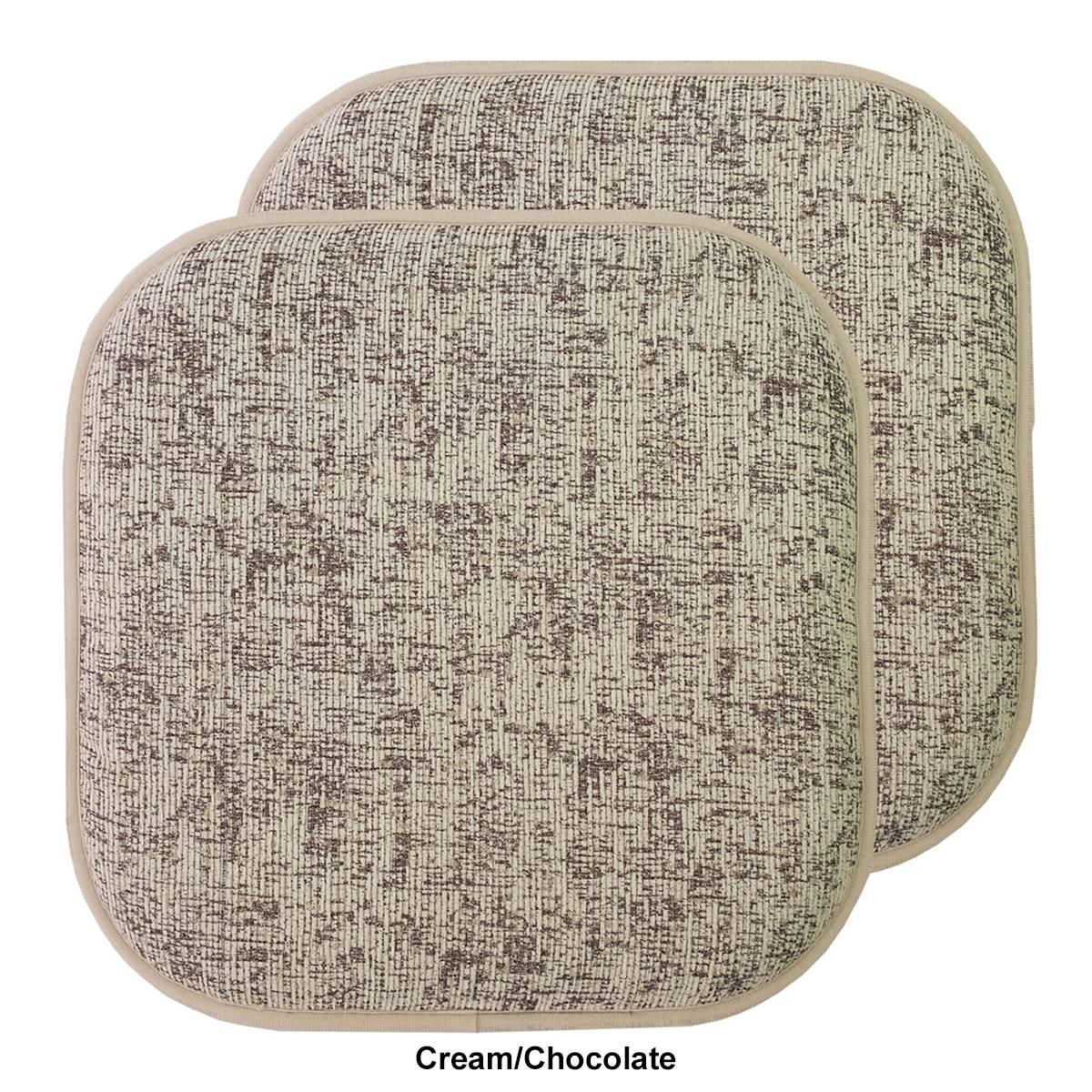 Sweet Home Collection Broadway No Slip Back Chair Pad Cushion