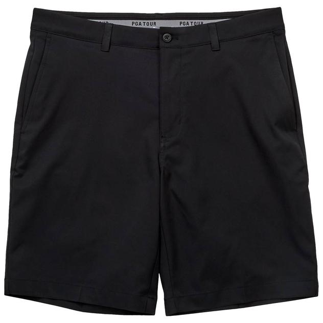 Mens PGA Tour® 9in. Flat Front Shorts