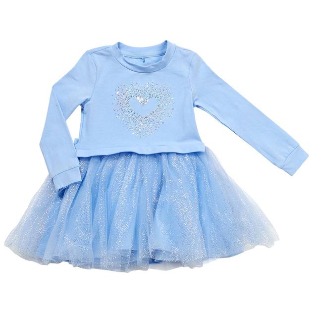 Toddler Girl Freestyle Revolution Sparkly Heart Tutu Dress