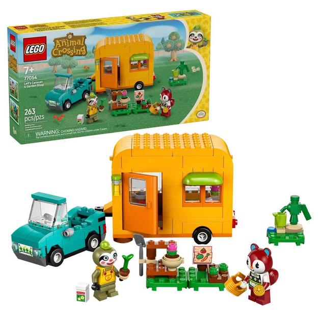 LEGO® Animal Crossing Leif's Caravan & Garden Shop Building Kit