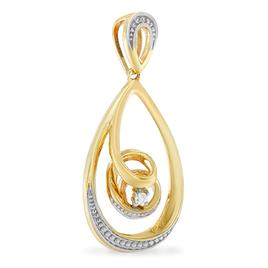 Espira 10kt. Gold Diamond Accent Fashion Necklace