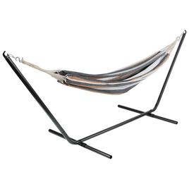 Northlight Seasonal 73in. Striped Double Brazilian Hammock