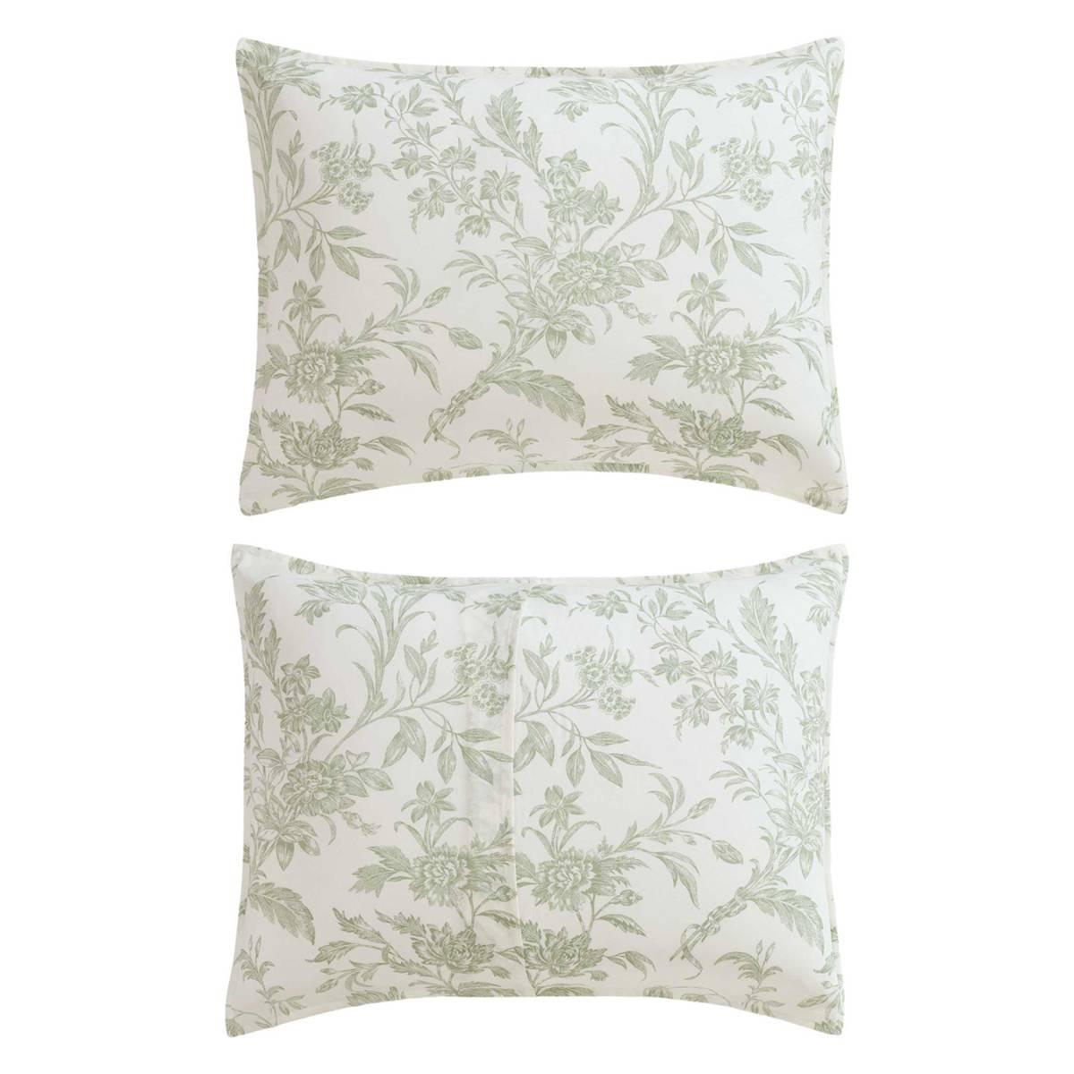 Laura Ashley Natalie Cotton Reversible Duvet Cover Set