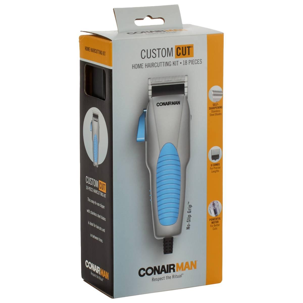 Conair Men Customer Cut Home Haircut Kit-18 Pcs