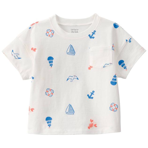 Toddler Boy Carter's® Nautical Pocket Tee