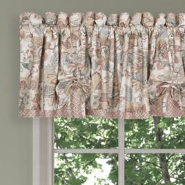 Royal Court Janessa Jacquard Window Straight Valance - 72x17