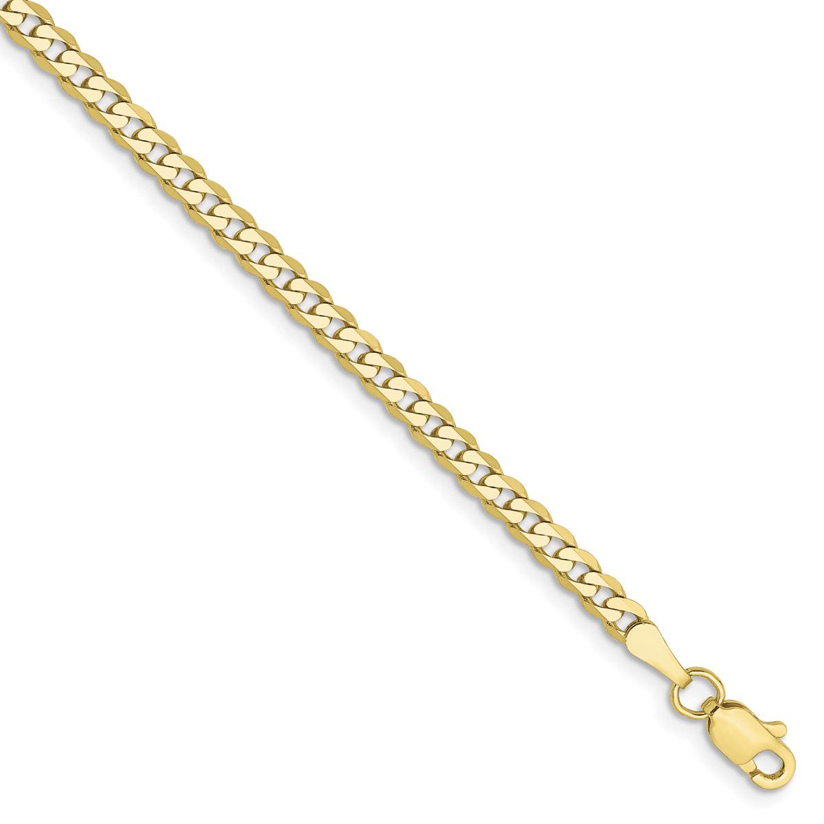 Unisex Gold Classics™ 10kt. 2.9mm 16in. Beveled Chain Necklace