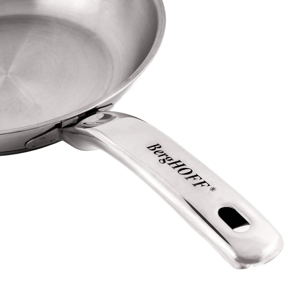 BergHOFF Belly Shape 18/10 Stainless Steel 9.5in. Frying Pan