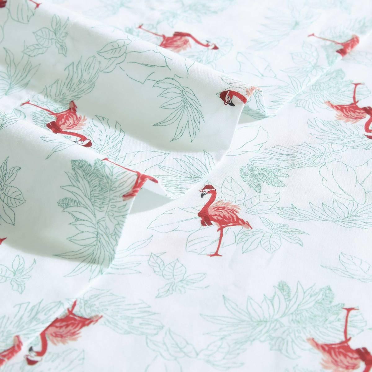 Tommy Bahama Flamingo Santa 200TC 4pc. Sheet Set