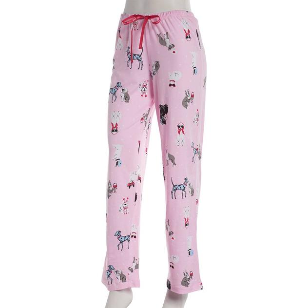Plus Size HUE® Love Pups Printed Pajama Pant