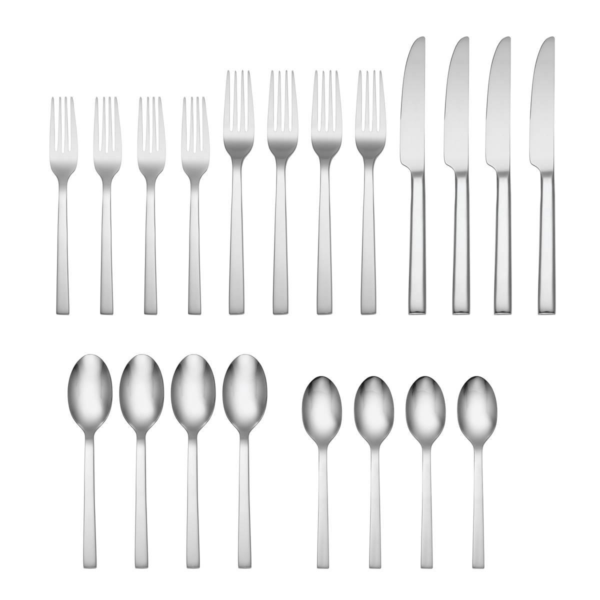 Oneida Chef''s Table 20pc. Everyday Flatware Set