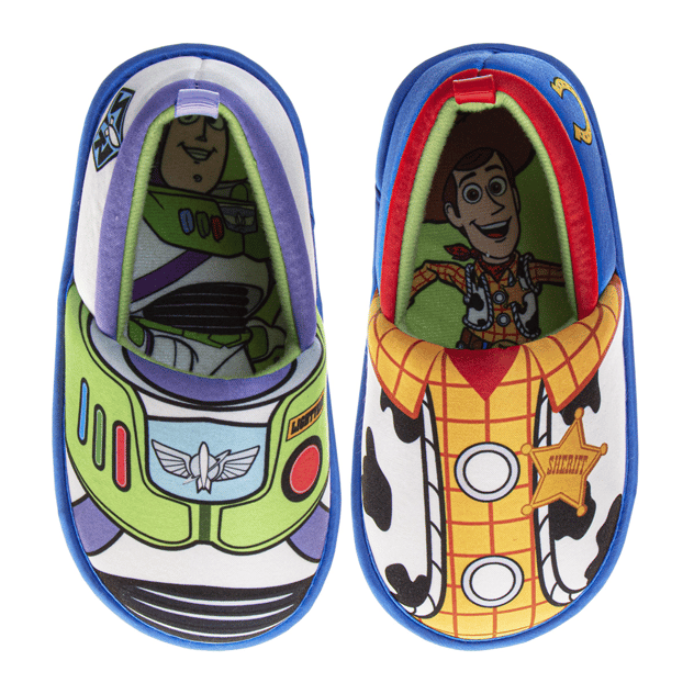 Toddler Boys Disney™ Toy Story Woody & Buzz Lightweight Slippers