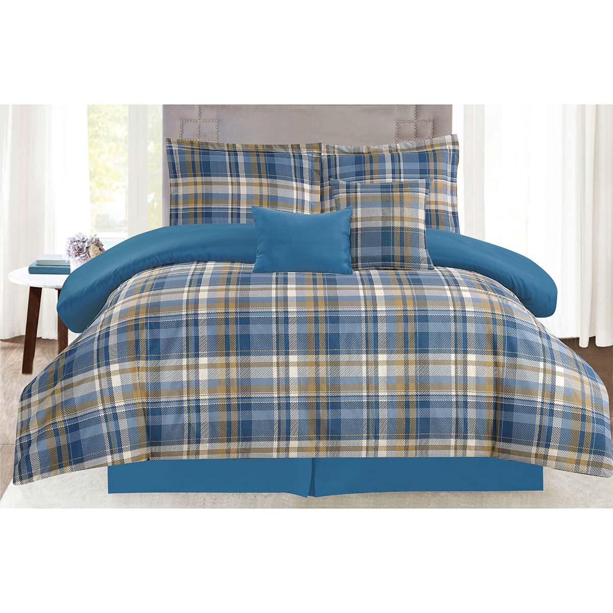 Ashley Cooper(tm) Graham Plaid 5pc. Comforter Set