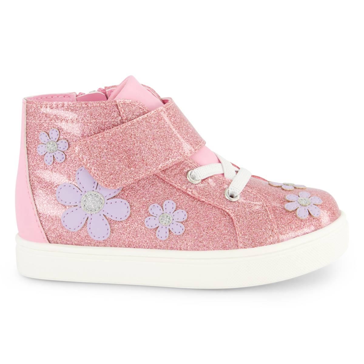 Little Girl Jessica Simpson Sadie Flower High Top Sneakers