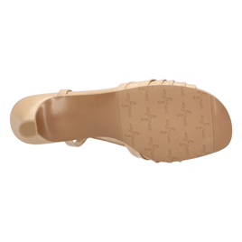 Womens Easy Street Delite Kitten Heel Dress Sandals