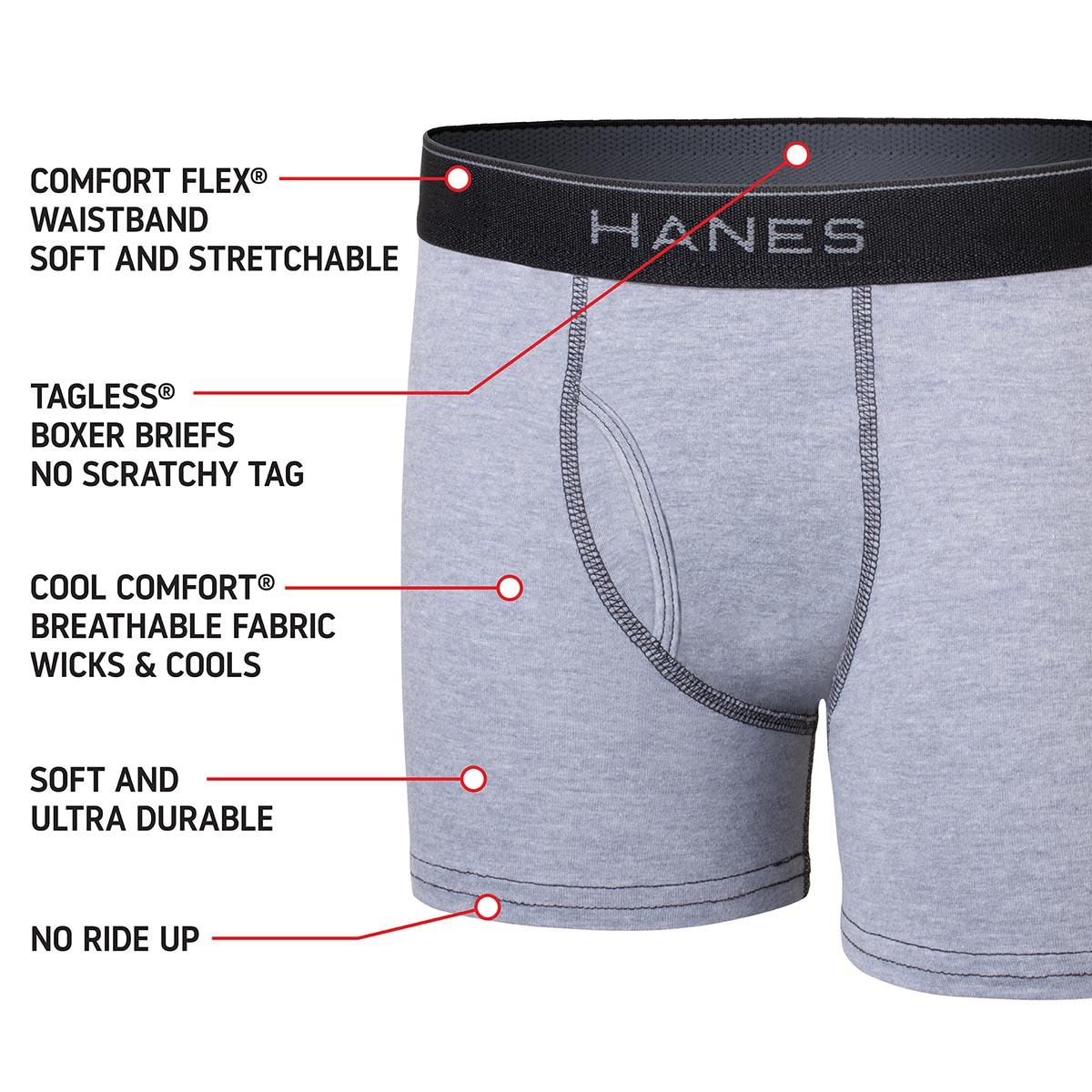 Boys (8-20) Hanes Ultimate® 5pk. Boxer Briefs