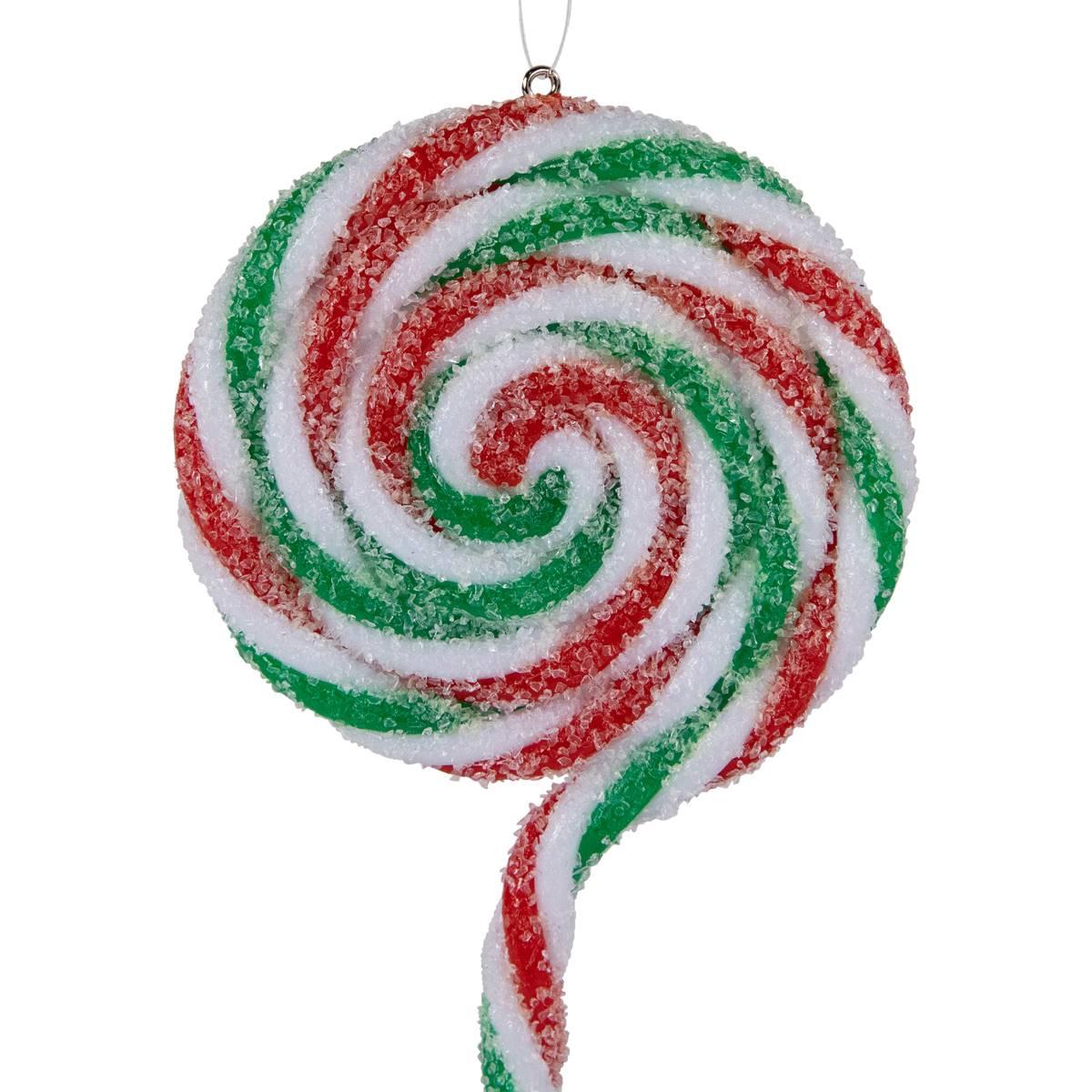Northlight Seasonal 6ct. Multicolor Frosted Lollipop Ornaments