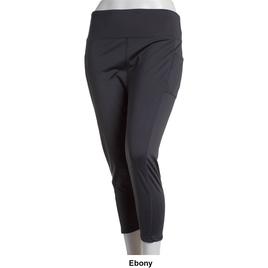 Plus Size Starting Point® Soft Touch Solid Performance Capris