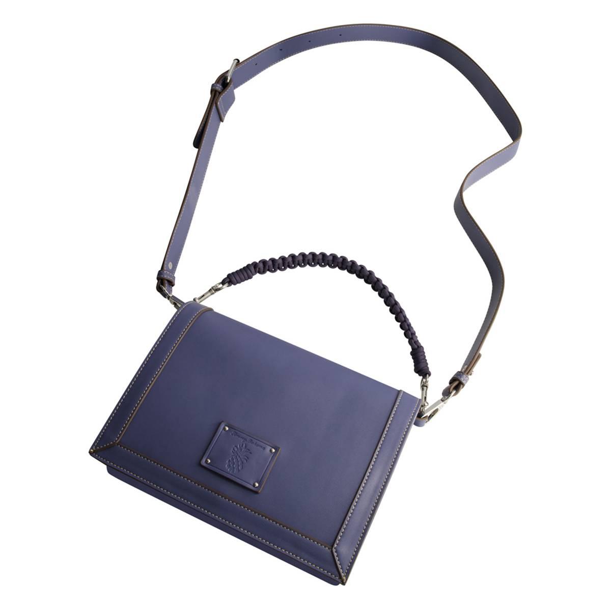 Tommy Bahama Debossed Logo Flat Messenger Bag