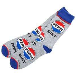 Mens Crazy Socks Diet Pepsi Crew Socks