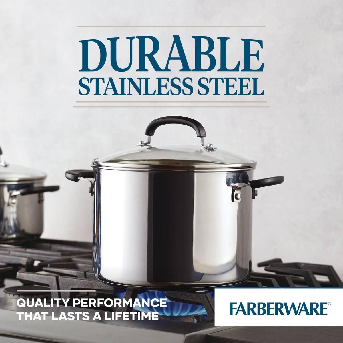 Farberware Brilliance 8-Qt Covered Stockpot