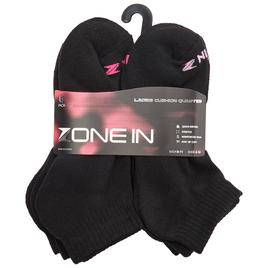 Womens Zone In 6Pk Cushion 1/4 Top