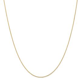 Gold Classics(tm) .8mm. 14k Parisian Diamond Cut Necklace