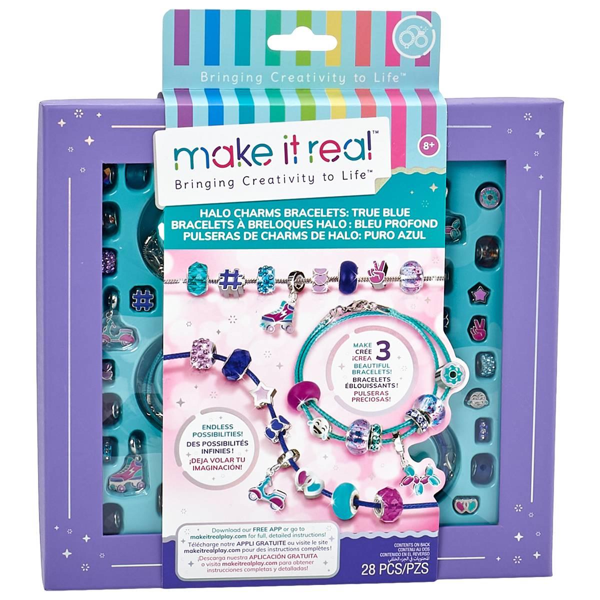 Make It  Real(tm) Halo Charms Bracelets True Blue