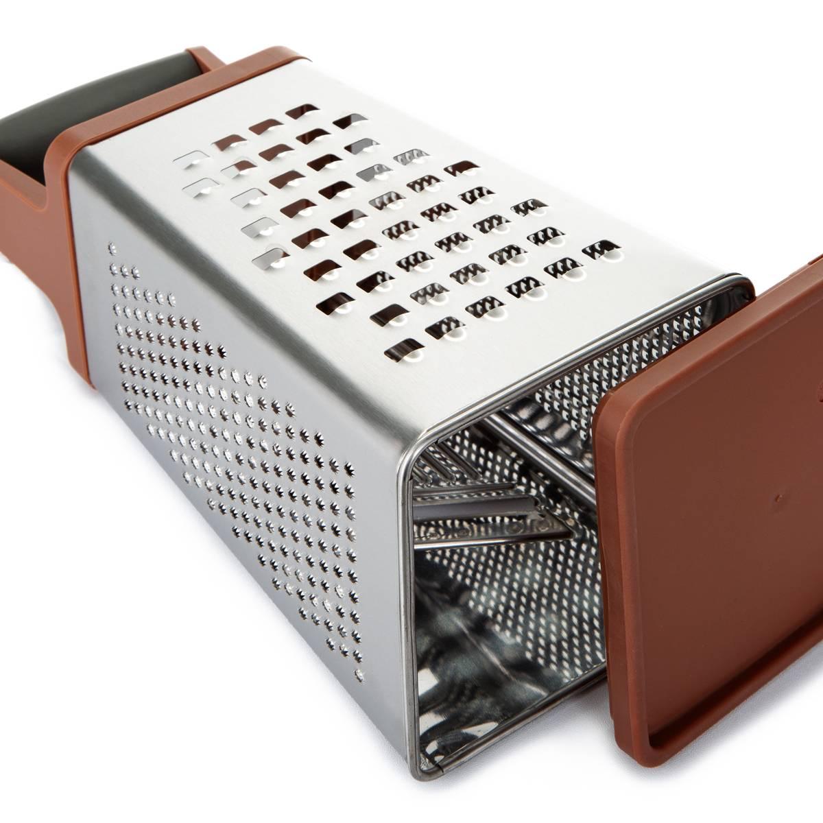 BergHOFF Leo 10in. Stainless Steel 4-Sided Box Grater