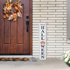 Northlight Seasonal 31.5in. Metal Happy Halloween Wall Sign