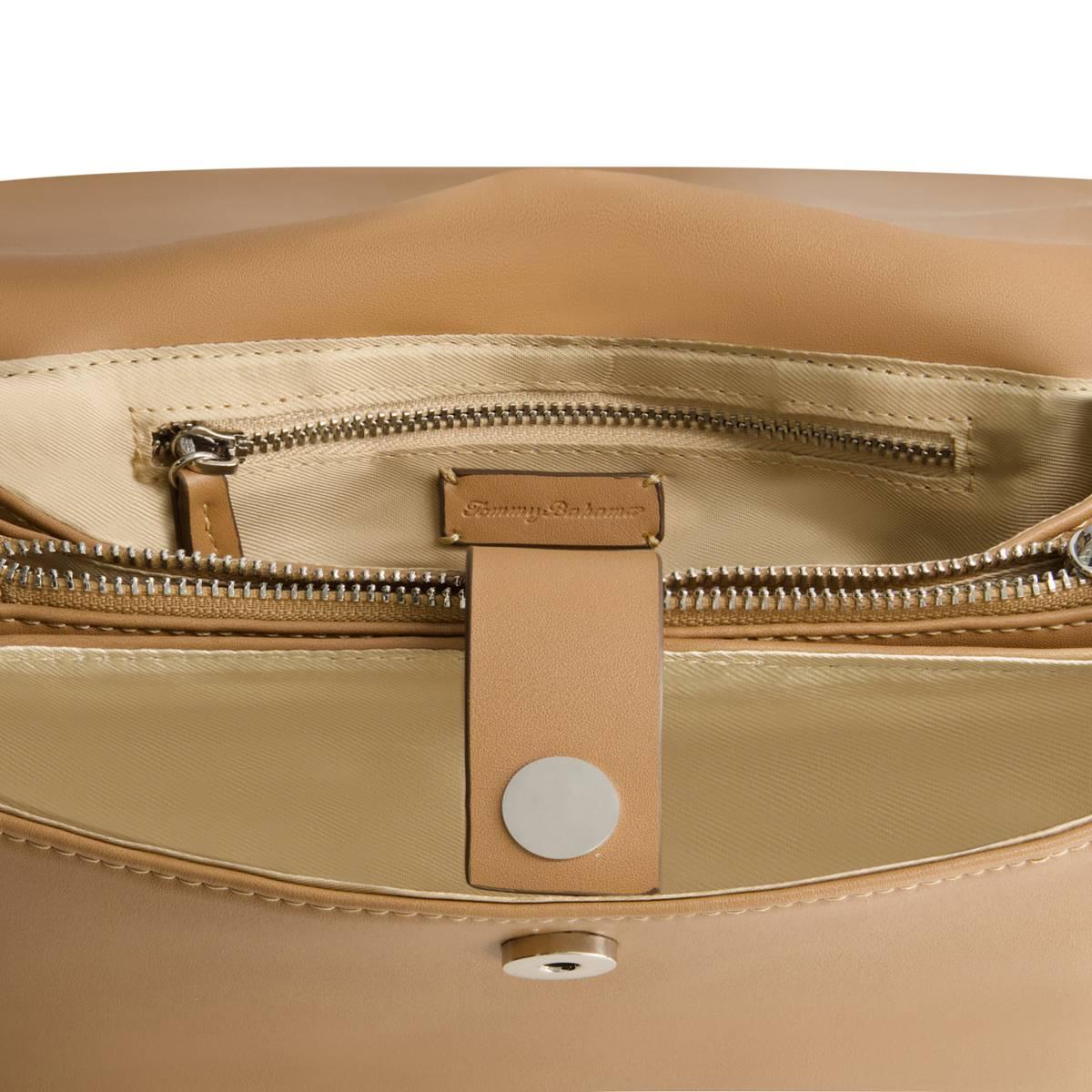 Tommy Bahama Debossed Logo Flat Messenger Bag