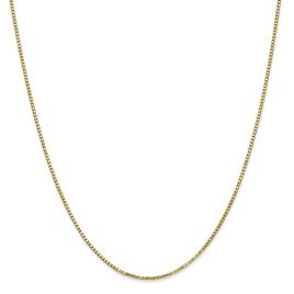 Gold Classics(tm) 10kt. Gold 1.3mm 24in. Box Chain Necklace