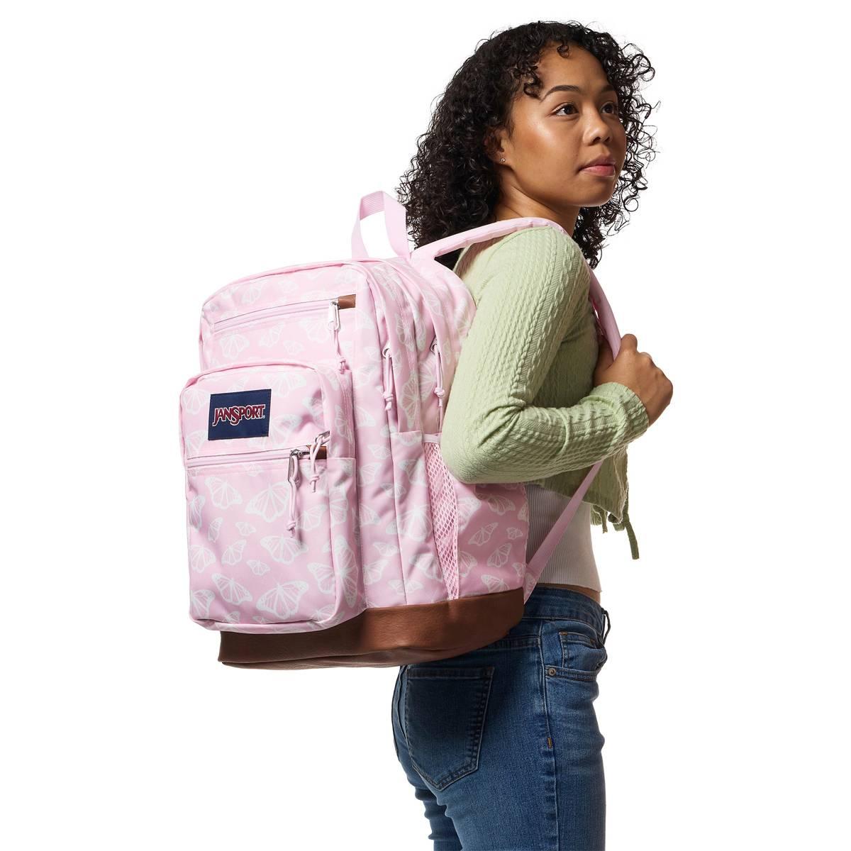 JanSport® Cool Student Flutter by Pink Backpack