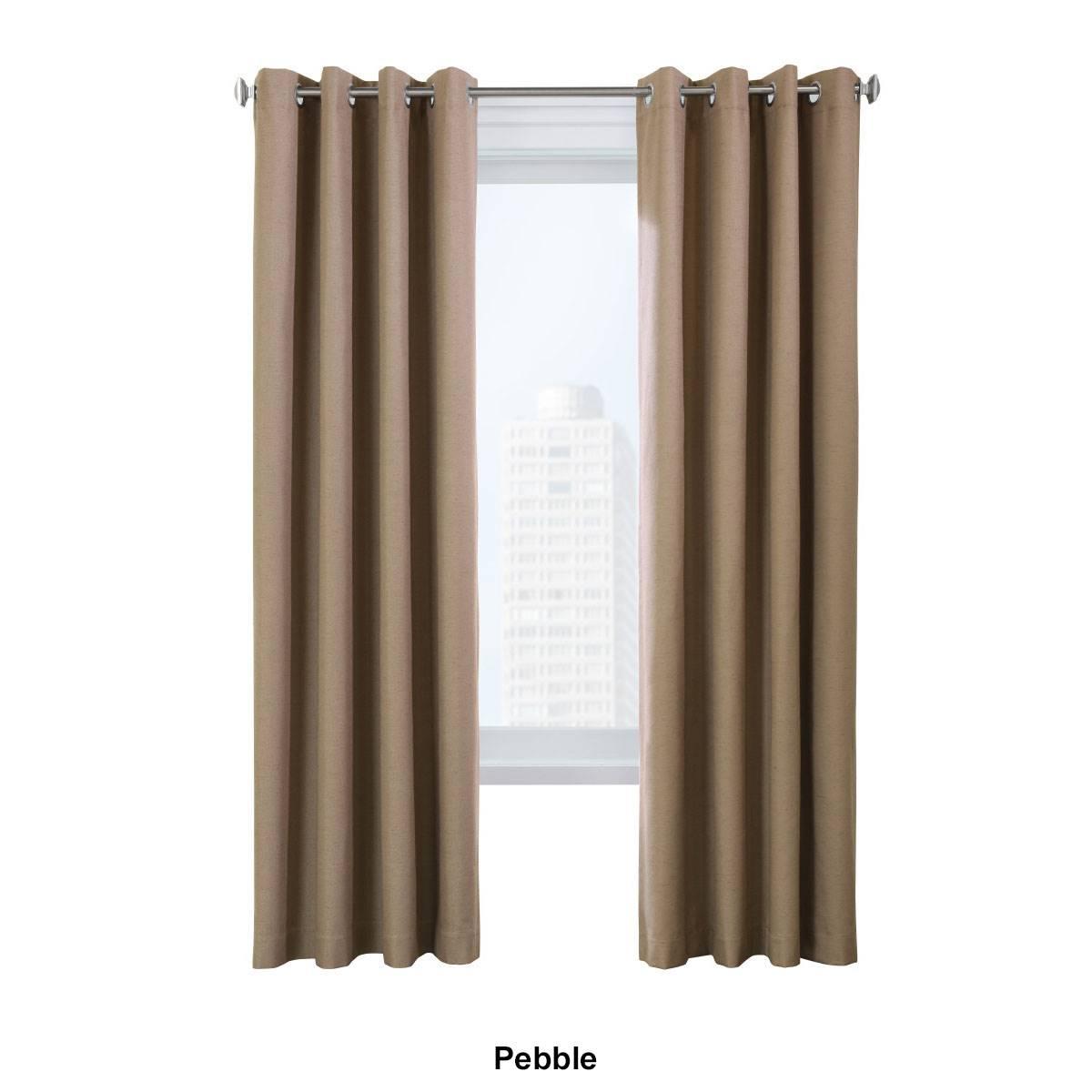 Thermaplus™ Ventura Grommet Curtain Panel Pair - 78 Width