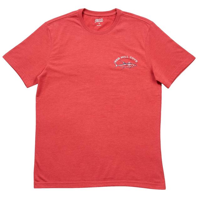 Mens IZOD® Red Hill Cove Short Sleeve Tee