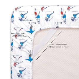 Sweet Home Collection Kids Fun & Colorful Sports Sheet Set