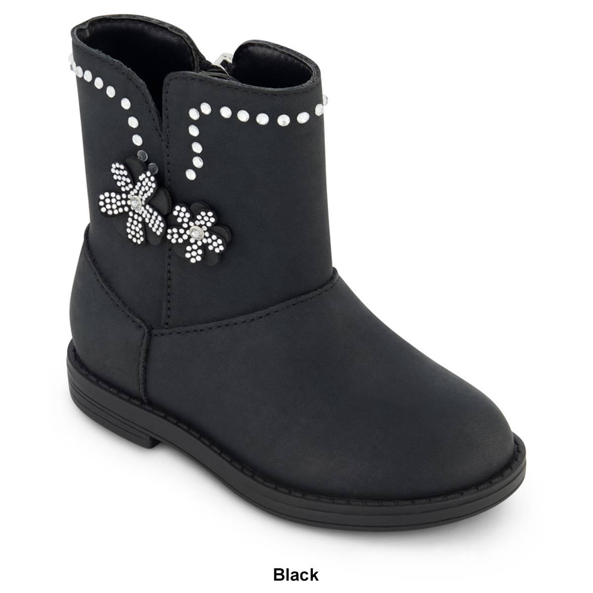Little Girls Jessica Simpson Evie Flower Boots