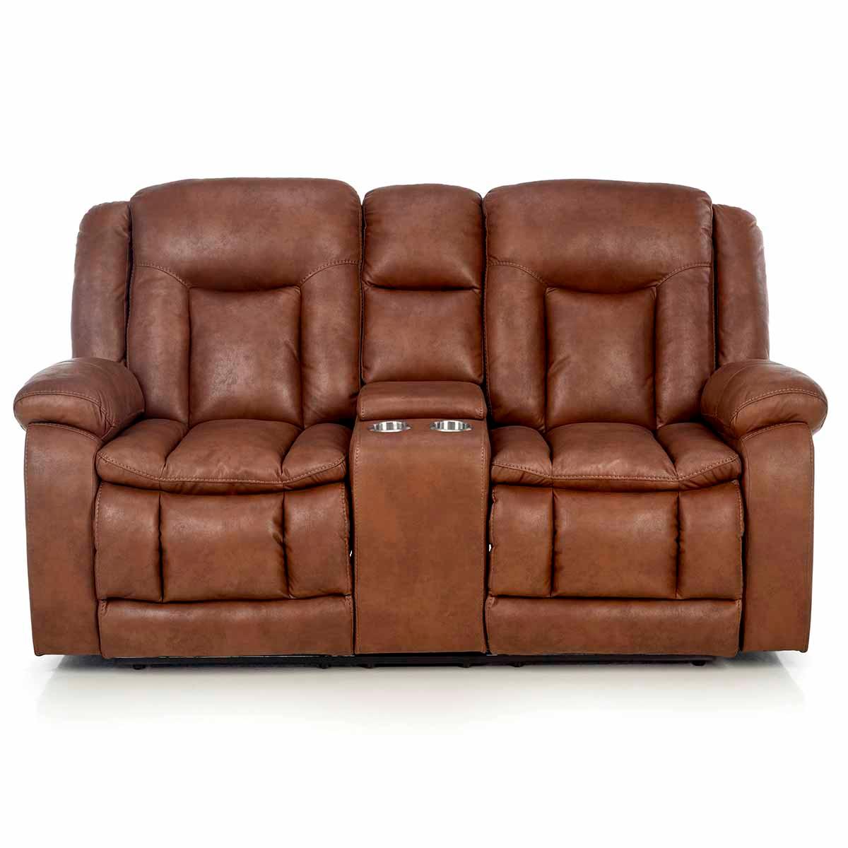 NEW CLASSIC Memphis Dual Reclining Loveseat w/ Console