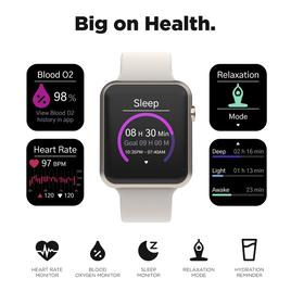 Adult Unisex iTouch Air 4 Titanium Smart Watch - TA4M01-TM1