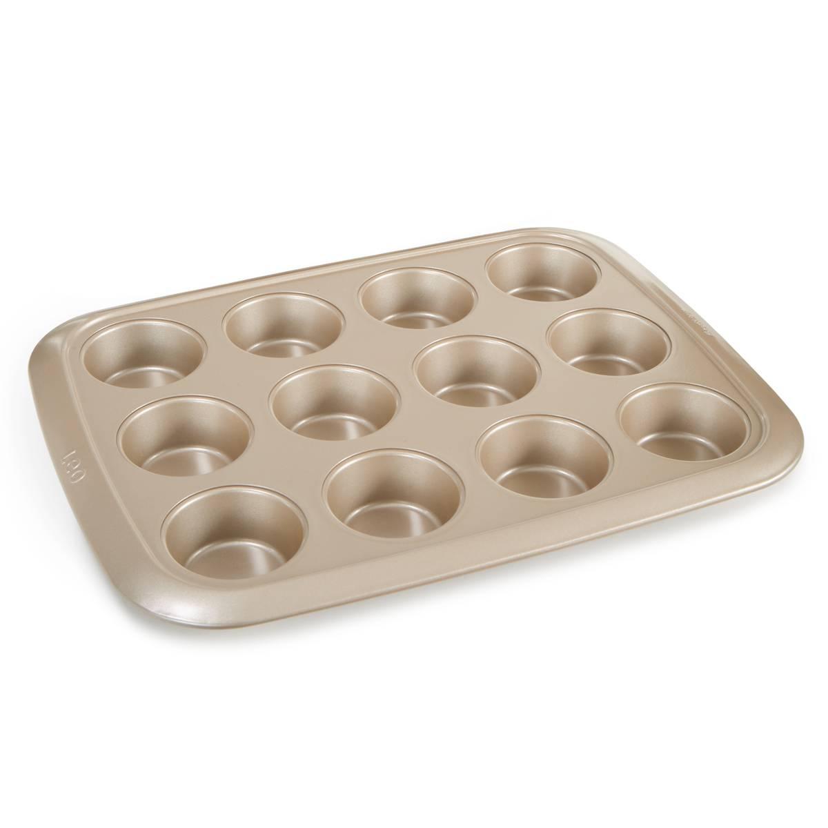 BergHOFF Leo Balance Non-stick Carbon Steel 12-cup Cupcake Pan