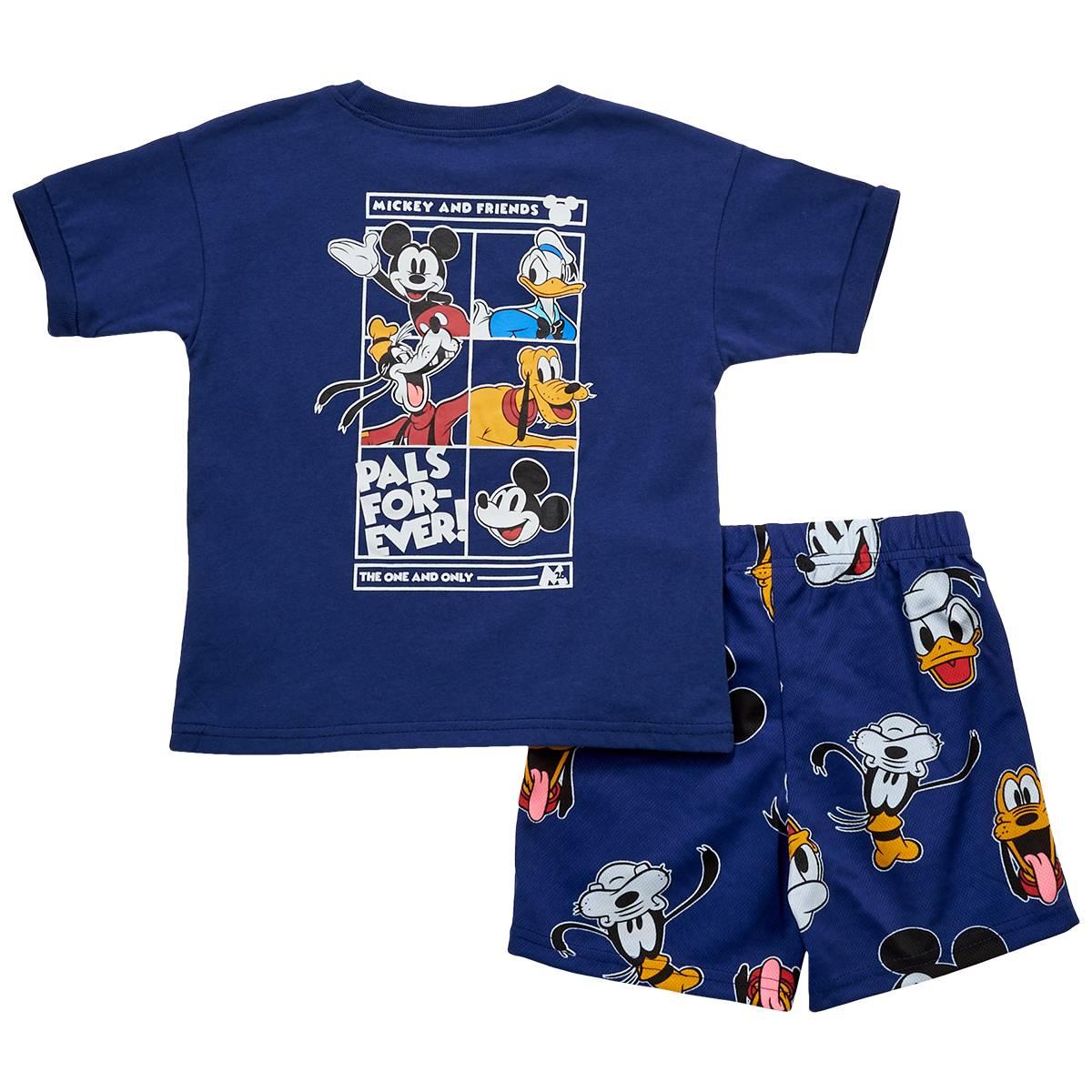 Boys (4-7) Disney Mickey & Friends 2pc. French Terry Shorts Set