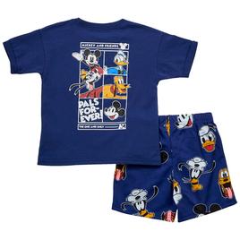 Boys (4-7) Disney Mickey & Friends 2pc. French Terry Shorts Set