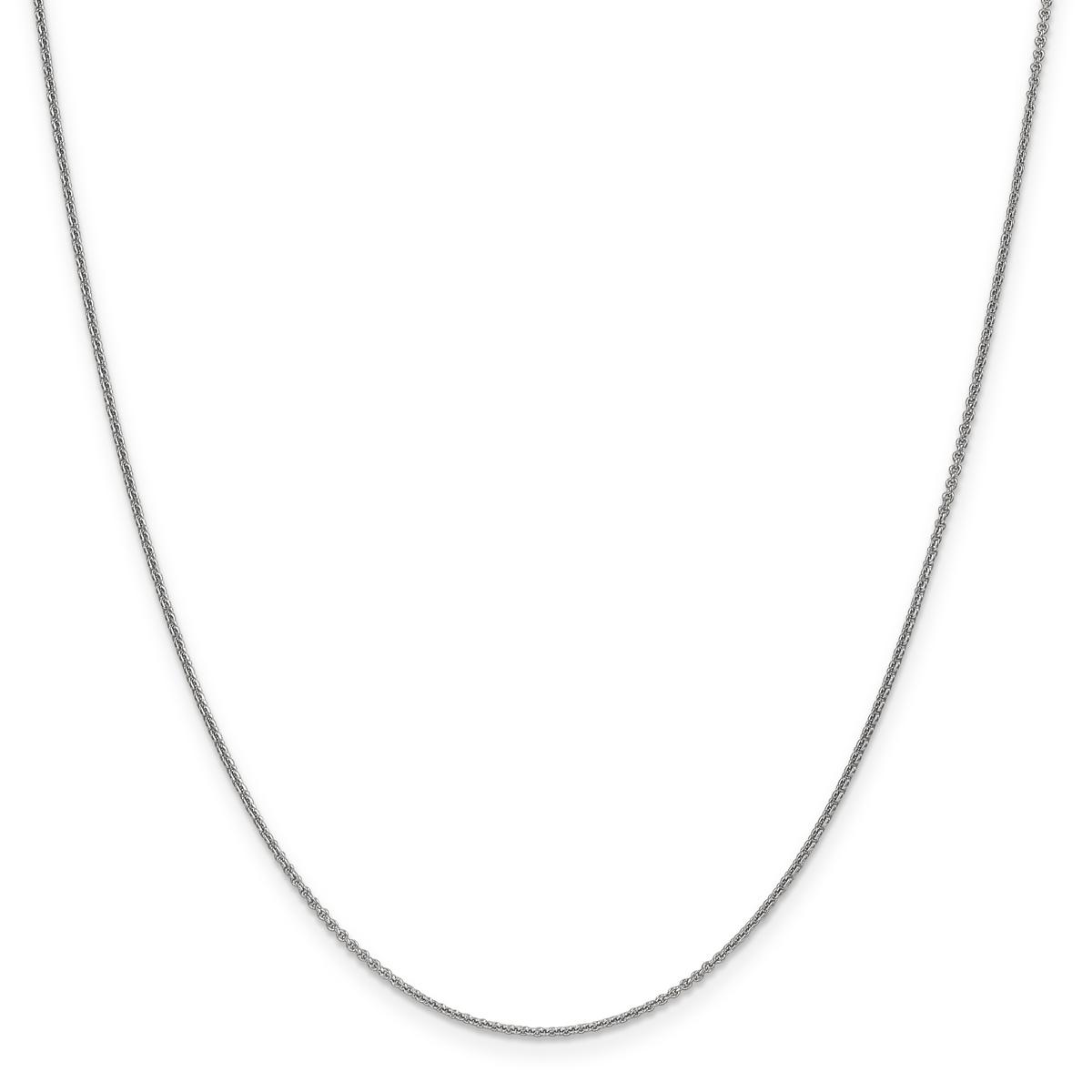 Gold Classics(tm) 10kt. White Gold 1mm 16in. Chain Necklace