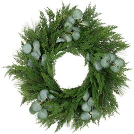 Northlight Seasonal 24in. Eucalyptus Artificial Christmas Wreath