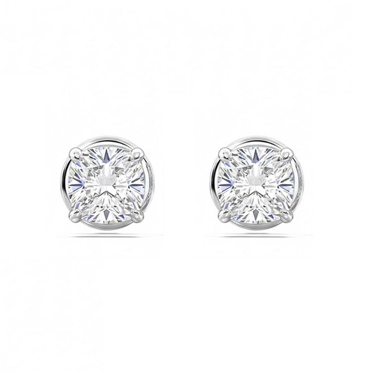 Nova Star™ Cushion-Cut 1/2ctw. Lab Grown Diamond Stud Earrings
