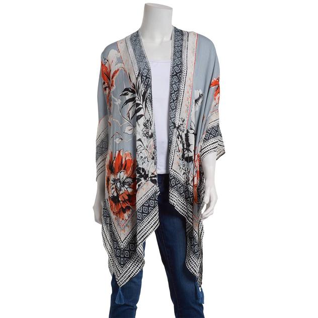Womens Vince Camuto Tropical Blooms Kimono