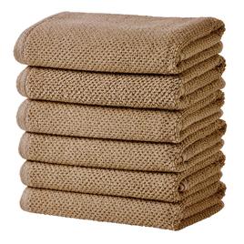 Freshfolds Acacia 6pc. Cotton Quick-Dry Hand Towel Set